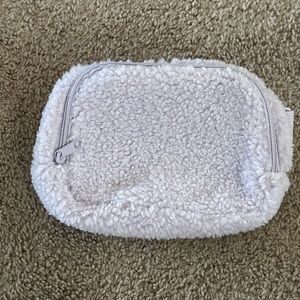 Brand New Purple Sherpa Belt Bag